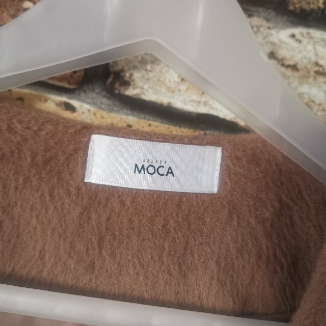 select MOCA*ノーカラーコート レディースのジャケット/アウター(チェスターコート)の商品写真