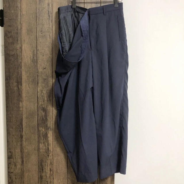 Jil Sander(ジルサンダー)のHED MAYNER OVERSIZE TROUSERS ヘドメイナー　NAVY メンズのパンツ(スラックス)の商品写真