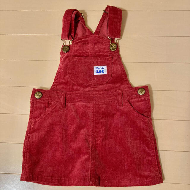 Lee(リー)のLee ジャンパースカート　90cm キッズ/ベビー/マタニティのキッズ服女の子用(90cm~)(スカート)の商品写真