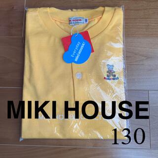ミキハウス(mikihouse)の⭐️新品タグ付き‼︎⭐️ミキハウス⭐️ヘンリーネック/ロンT 130(Tシャツ/カットソー)