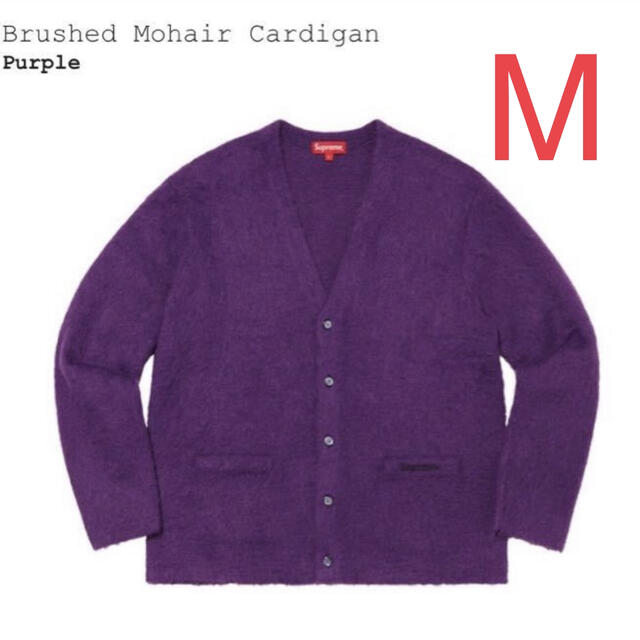 カーディガンM 20aw supreme Brushed Mohair Cardigan