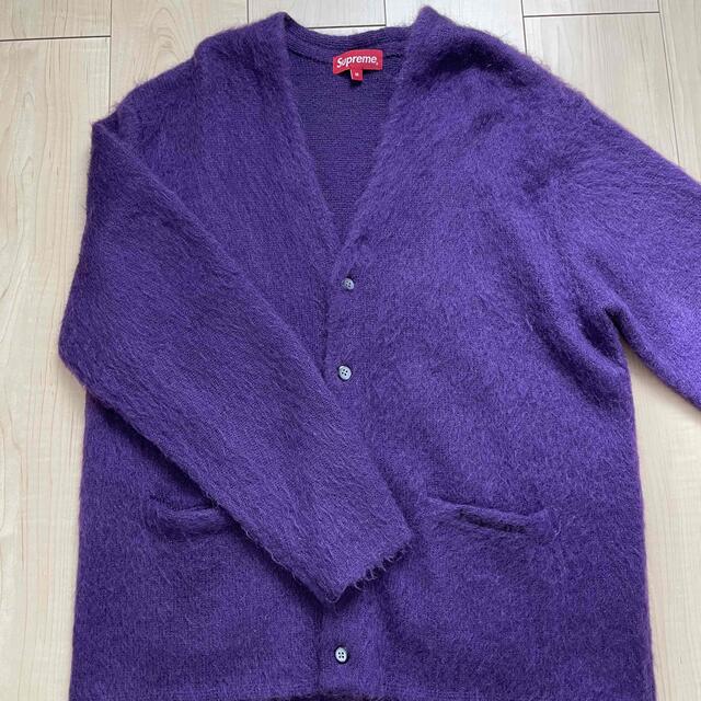 Supreme Brushed Mohair Cardigan M カーディガン