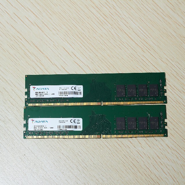 ADATA DDR4-2666 8GBx2枚 デスクトップ用メモリ16GB