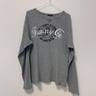 グレー長袖トップス(Tシャツ/カットソー(七分/長袖))