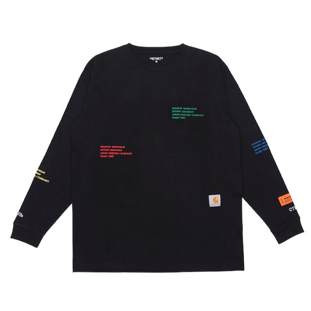 OFF-WHITE(オフホワイト)のヘロンプレストン カーハート 刺繍 ロンT Tシャツ 長袖 メンズのトップス(Tシャツ/カットソー(七分/長袖))の商品写真