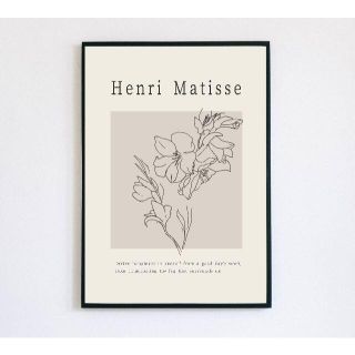 【インテリアポスター】インテリアフォト　Henri Matisse　アートポスタ(アート/写真)