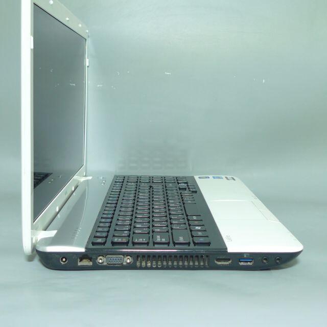 新品爆速SSD ホワイト ノートpc LS550ES6W 8GB Blu-ray ...
