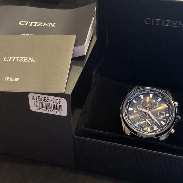 CITIZEN - シチズン未発売逆輸入モデル腕時計 ダブルダイレクトフライト AT9065-00E