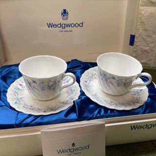 WEDGWOOD ウェッジウッド カップ&ソーサー  2客セットアンジェラ