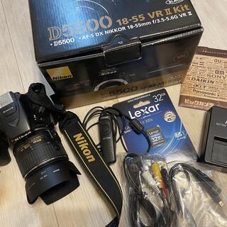 ニコン(Nikon)の【みきまん0316様専用】Nikon D5500 ズームレンズキット(デジタル一眼)