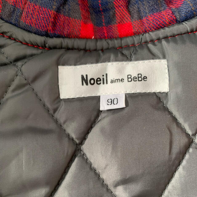 BEBE Noeil(ベベノイユ)のべべノイユ　ダッフルコート　90 キッズ/ベビー/マタニティのキッズ服女の子用(90cm~)(ジャケット/上着)の商品写真