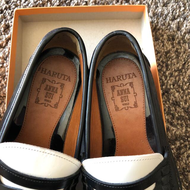 ANNA SUI コラボ HARUTA ローファー 1