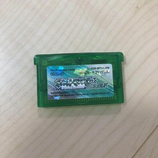 ゲームボーイアドバンス(ゲームボーイアドバンス)のポケットモンスター　エメラルド(携帯用ゲームソフト)