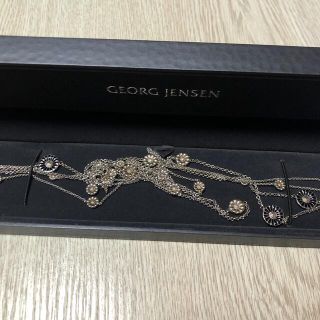 ジョージジェンセン(Georg Jensen)のジョージジェンセン　花　マーガレット　ネックレス(ネックレス)