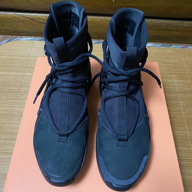 FEAR OF GOD(フィアオブゴッド)のNIKEair fear of god1 tripleblackフィアオブゴッド メンズの靴/シューズ(スニーカー)の商品写真