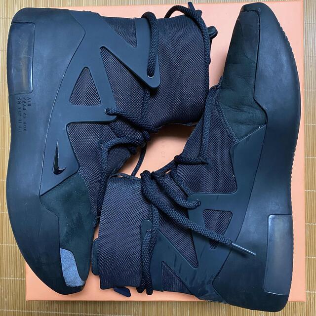 FEAR OF GOD(フィアオブゴッド)のNIKEair fear of god1 tripleblackフィアオブゴッド メンズの靴/シューズ(スニーカー)の商品写真