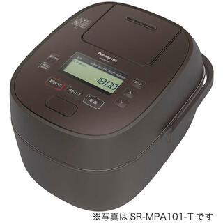 パナソニック(Panasonic)の炊飯器　1升 パナソニック 可変圧力IHジャー　ブラウン Panasonic(炊飯器)