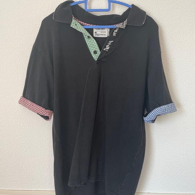 DOUBLE STEAL(ダブルスティール)のダブルスティール　ポロシャツ メンズのトップス(Tシャツ/カットソー(半袖/袖なし))の商品写真