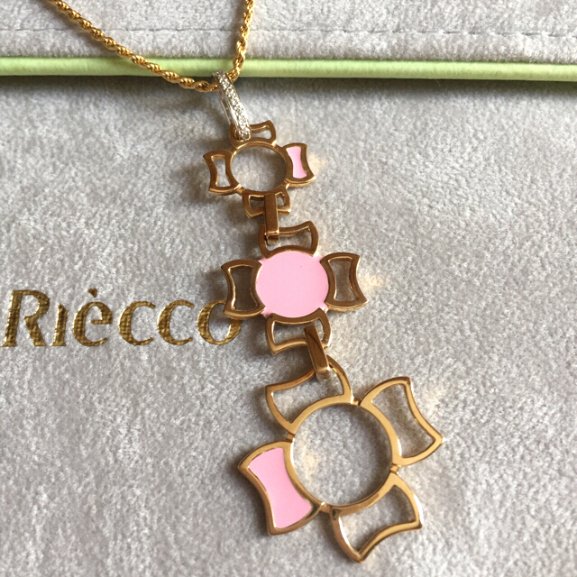 お気に入り 金18ネックレス✨フラワーチョーカー付き ネックレス
