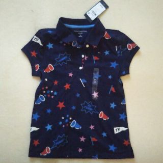 トミーヒルフィガー(TOMMY HILFIGER)のTOMMY HILFIGER キッズ タグつきトップス(Tシャツ/カットソー)