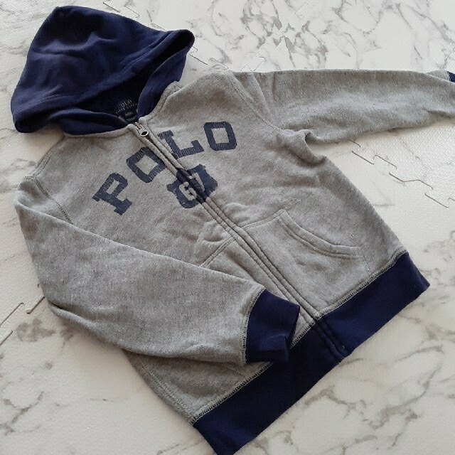 POLO RALPH LAUREN(ポロラルフローレン)のラルフ☆パーカ☆120cm キッズ/ベビー/マタニティのキッズ服男の子用(90cm~)(ジャケット/上着)の商品写真