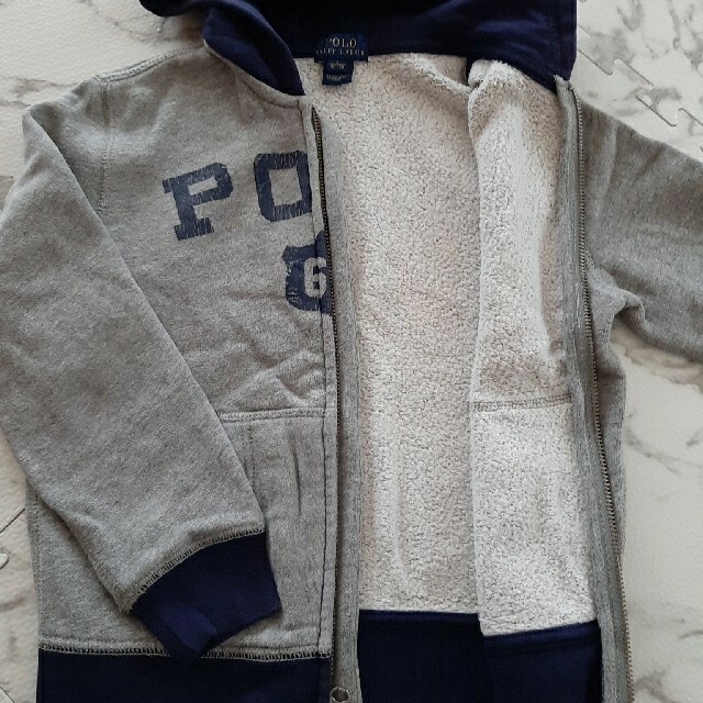 POLO RALPH LAUREN(ポロラルフローレン)のラルフ☆パーカ☆120cm キッズ/ベビー/マタニティのキッズ服男の子用(90cm~)(ジャケット/上着)の商品写真