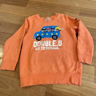 ダブルビー(DOUBLE.B)のtakana1018様専用　ミキハウス　ダブルB トレーナー　110サイズ(Tシャツ/カットソー)