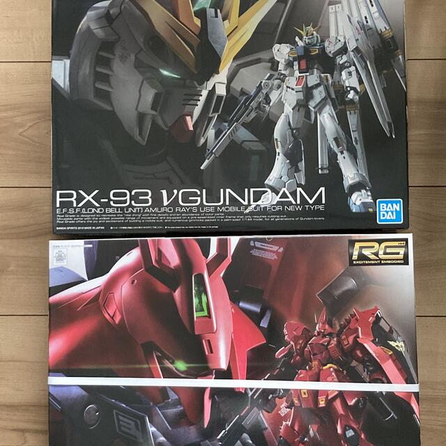 未組立 RG νガンダム サザビー セット バンダイ ガンダム ガンプラ 最