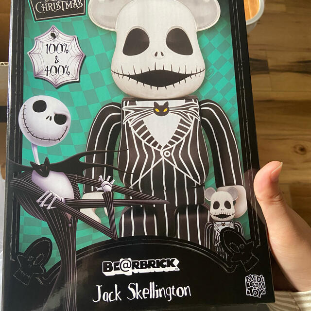 BE＠RBRICK Jack Skellington 100％ & 400％