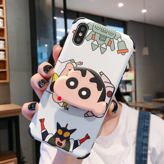 大人気❤️クレヨンしんちゃん iPhoneケース トレンド スマホリング付き ￥(iPhoneケース)