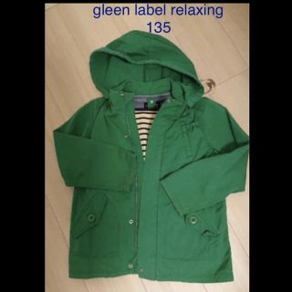 ユナイテッドアローズグリーンレーベルリラクシング(UNITED ARROWS green label relaxing)のグリーンレーベルリラクシング　緑　135 キッズコート　ジャケット(ジャケット/上着)