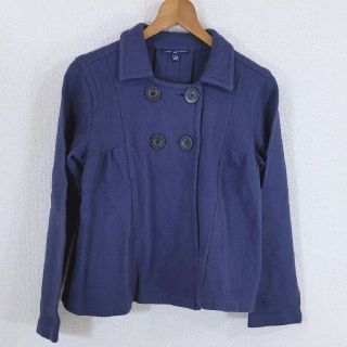 ギャップ(GAP)のダッフル コート GAP (ギャップ) ショート 青紫【値下げ不可】(ダッフルコート)