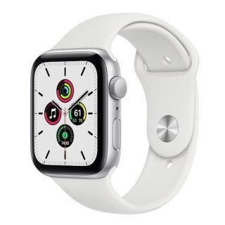 アップル(Apple)の新品未開封 Apple Watch SE 40mm シルバー　シュリンク付(その他)