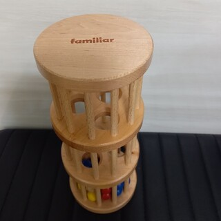 ファミリア(familiar)のfamiliar　タワーおもちゃ(知育玩具)