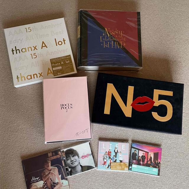 Nissy、AAA CD、DVDセット
