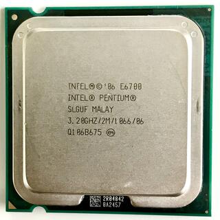インテル® Pentium プロセッサー E6700 中古品(PCパーツ)