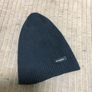 エモダ(EMODA)のEMODA エモダ ニット帽 ニットキャップ 美品(ニット帽/ビーニー)