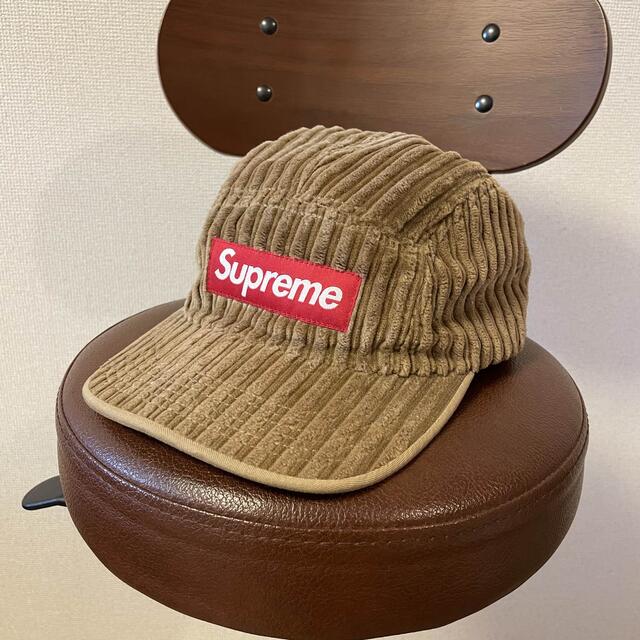最終値下げ　supreme ROPE CORDUROY CAMP CAP