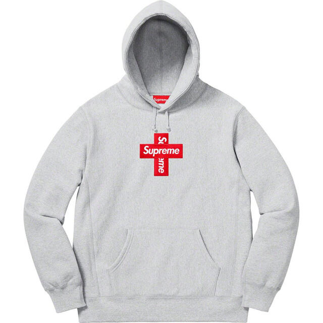 Supreme(シュプリーム)のSupreme Cross Box Logo Hooded Sweatshirt レディースのトップス(パーカー)の商品写真