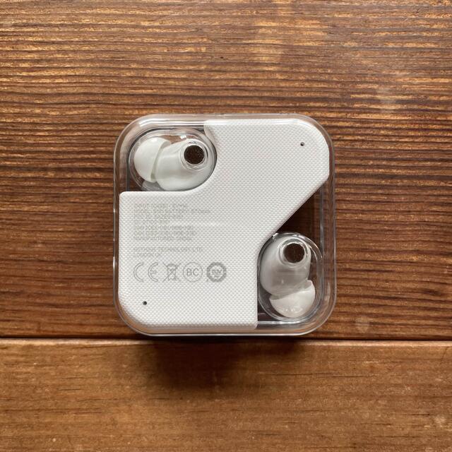 Apple(アップル)のNOTHING ear (1) イヤホン スマホ/家電/カメラのオーディオ機器(ヘッドフォン/イヤフォン)の商品写真
