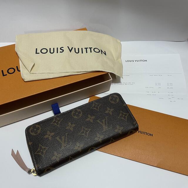 LOUIS VUITTON(ルイヴィトン)のルイヴィトン モノグラム 長財布 ポルトフォイユ クレマンス モノグラム ピンク レディースのファッション小物(財布)の商品写真