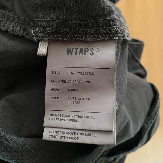 WTAPS BUDS LS SHIRT 20SS