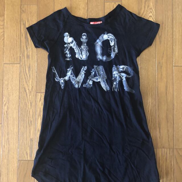 keikiii ケイキィー NO WAR Tシャツ ロング丈 サイズ６