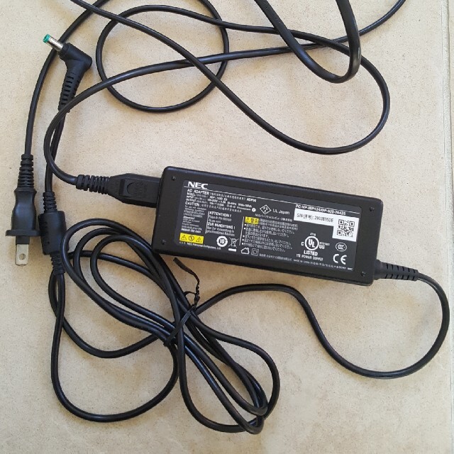 NEC - NEC ノートパソコン ACアダプター 充電器の通販 by 1129's NEC - NEC ノートパソコン ACアダプター 充電器の通販 by 1129's