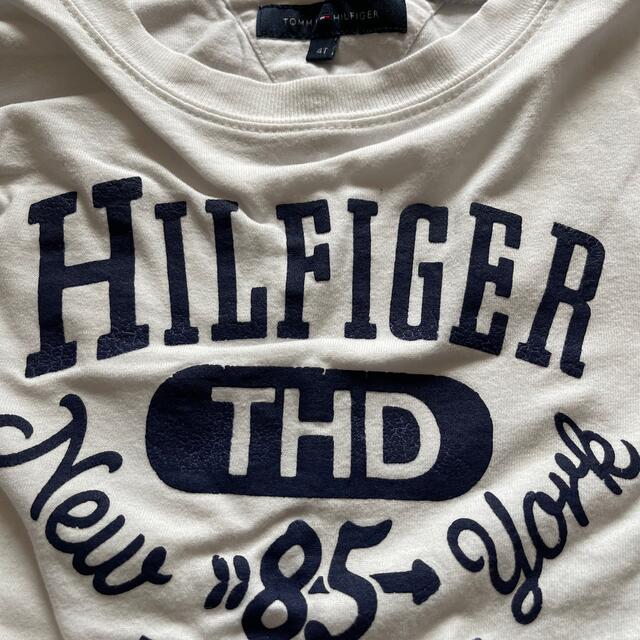 TOMMY HILFIGER(トミーヒルフィガー)のTOMMY HILFIGER ロンＴ キッズ 訳あり 4T 110 120 キッズ/ベビー/マタニティのキッズ服男の子用(90cm~)(Tシャツ/カットソー)の商品写真