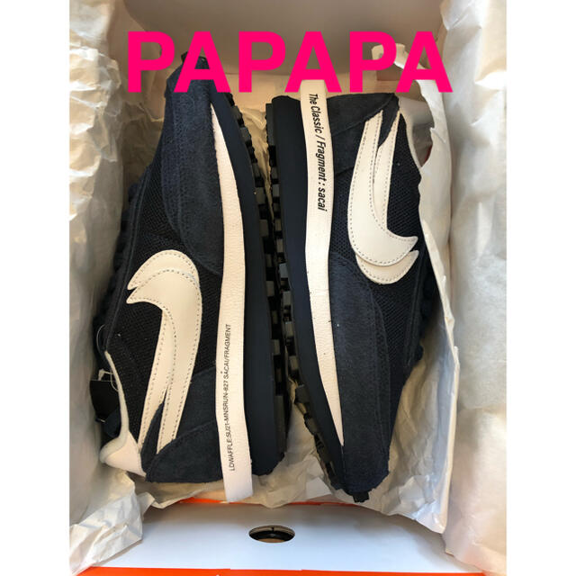 FRAGMENT × SACAI × NIKE LDWAFFLE 25.0cmフラグメント