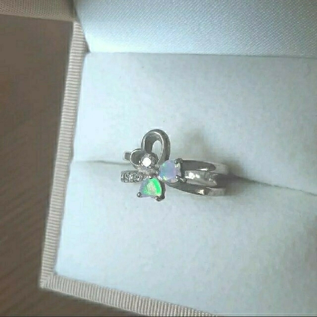 4℃(ヨンドシー)の4℃　リング　オパール　ダイヤモンド レディースのアクセサリー(リング(指輪))の商品写真