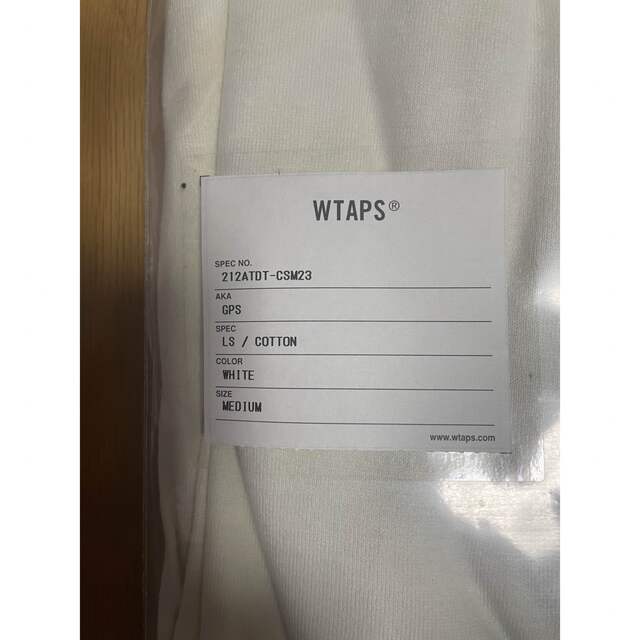 W)taps(ダブルタップス)の2021 AW wtaps GPS LS COTTON ロンT M ホワイト メンズのトップス(シャツ)の商品写真