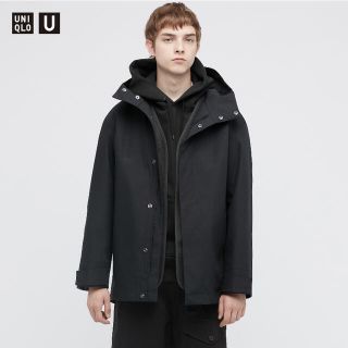 ユニクロ(UNIQLO)のUNIQLOオーバーサイズマウンテンパーカ Lサイズ(マウンテンパーカー)