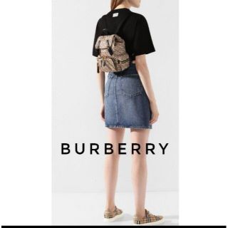 バーバリー(BURBERRY)のBURBERRY☆モノグラムプリントリュック(リュック/バックパック)